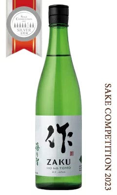 Zaku Junmai Honotomo 750ml / Sake Competition 2023 Jun My Portion is awarded🎉 / International Wine Challangu🎉/ Jun Mai, the representative of Shimizu Seijaburo Store! / Free shipping / ⭐4season Square sake cheap ⭐