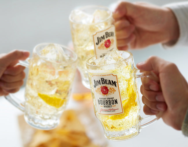 😊[送料無料]😊 Santori High Volgrass 375ml x 2 / Jim Beam High Volglass 375ml x 2 / Japan Santori本社製品 / Made in Japan