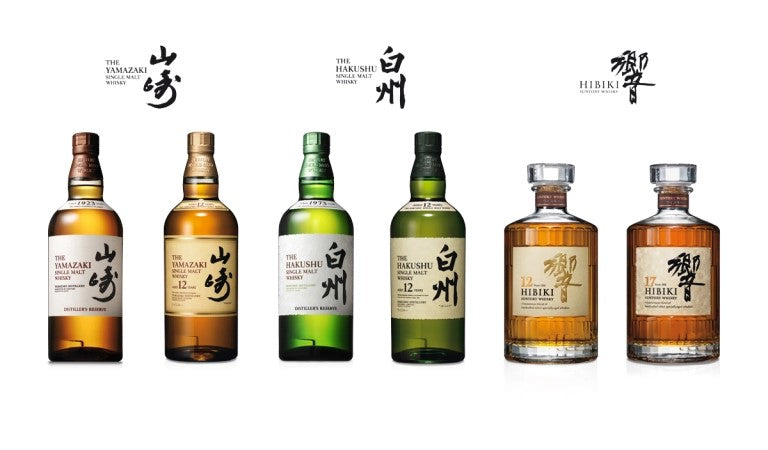 [Tax included price] Santori Single Malt Hakush 12 years 43 degrees 700ml / Free Shipping / 100 -year -old Japanese whiskey masterpiece / Sweet freshness of smoky finish / highball is also a sniper!