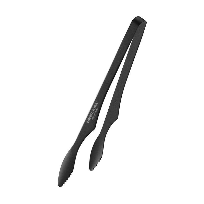 💥End Special Price Camping💥2 types of Uni -Prime UNICERA tongs [silver/ black] stand type tongs (hygienic)/ appropriate grip/ soft elasticity/ free shipping/ Cocomai to buy!