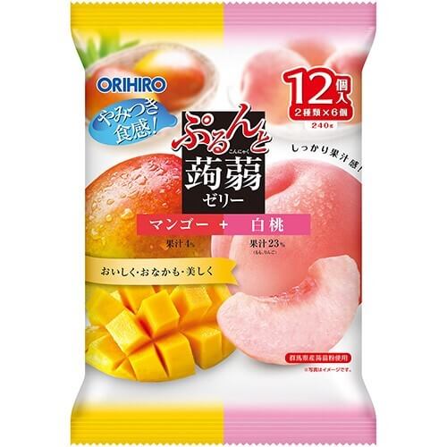 [送料無料]📦12バッグ1ボックススーパースペシャル価格🔥Orihiro Konjac Jelly / Fast / Quick / Same Day Send / Low Calorie / Snacks / Cool and Light！ （コピー）