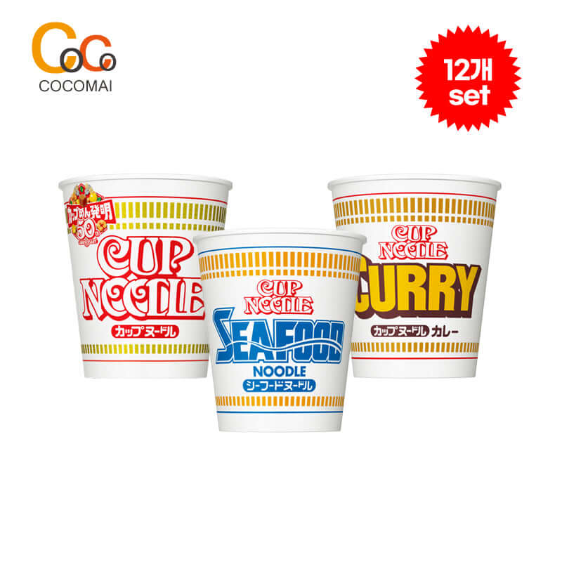 🍜Yen🍜 3 kinds of Japanese Nisshin Cup Noodles [Original/Seafood/Curry] Japanese Ramen (COPY)