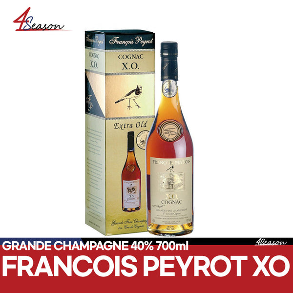 😊[税金を含む価格//送料無料]😊 Francois Peyrot XO 40％700ml /化学肥料 /サンフランシスコワールドスピリッツコンペティション2020ダブルゴールド勝者🎉 フランソワとパヤのラインのベストセラー！ /⭐4シーズンスクエア酒安い⭐