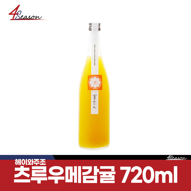 [Tax included] Tsuroume high quality citrus 720ml / Free shipping / Izakaya famous sake / period limited / ⭐ 4seaSon cheap ⭐