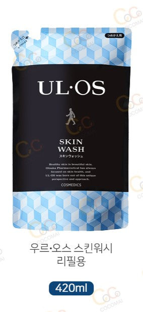 🔥2022 new receipt🔥 Large capacity 500ml / Ulos Uros Skin Wash / Simple without stickiness / Men's necessity👍